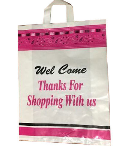 0.3m Loop Handle Plastic Bags