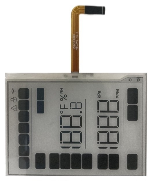 3.6 inch E Paper E Ink Display Multiple Sizes Customized E Ink Segmented Display
