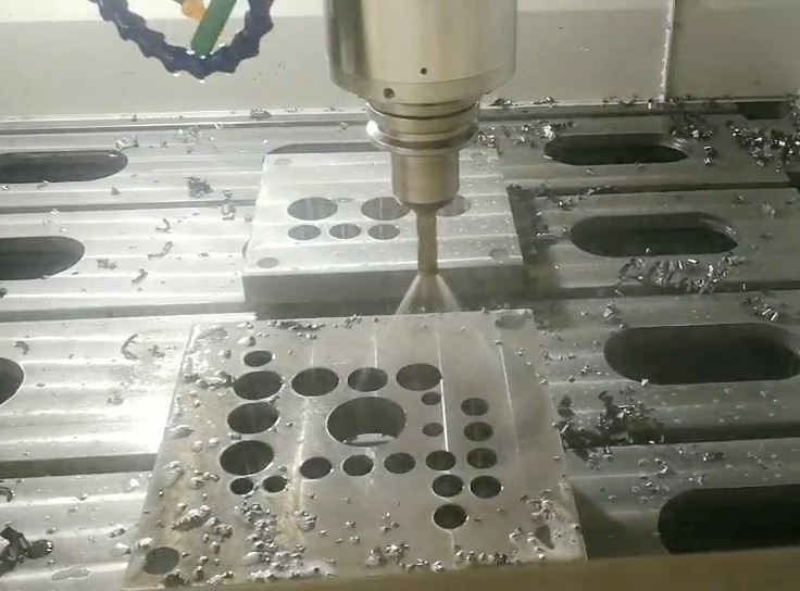 Durable High Speed CNC Metal Plate Drilling Tapping and Milling Machine Stable Working