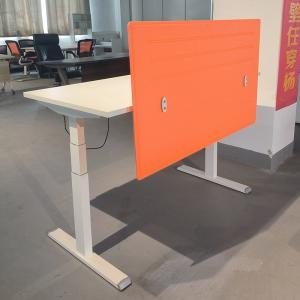 China 1.6M White Ergonomic Wood Electric Height Adjustable Standing Desk wholesale