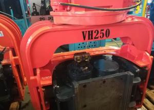 China Vibrating Pile Drive Excavator Attachments Flexiable Control Silence Operation wholesale