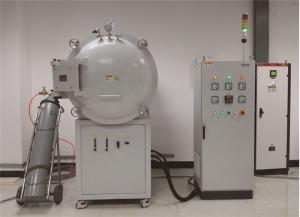 China Mosi2 Rod Heating Vacuum Chamber Furnace Up To 1600℃ Double Layer Design wholesale
