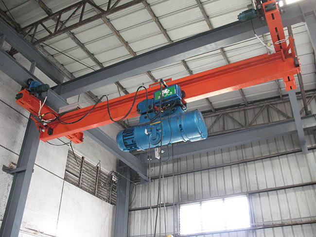 Warehouse Workshop Plant 10t Single Girder Overhead Crane, Crane Manufacturing Expert Prod