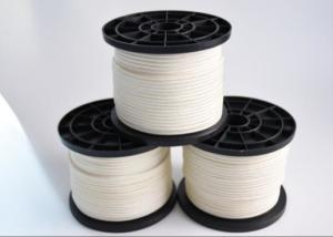 China White 16 32 Strands Braided Nylon Rope 4mm High Strength wholesale