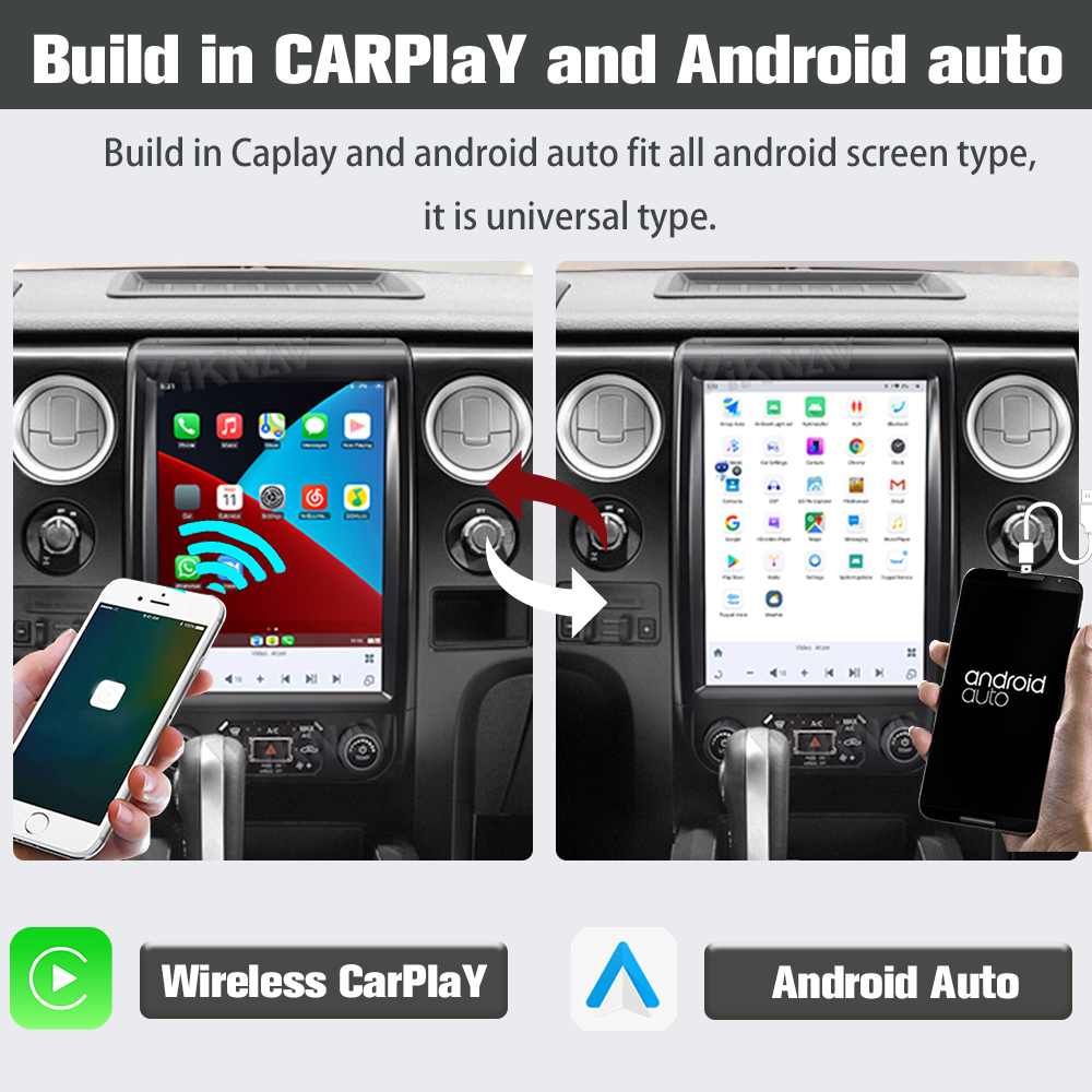 12.1 Inch Touch Screen Car Radio For Ford F150 2013 - 2014 Android 11