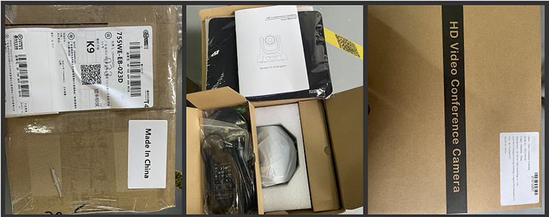 USB PTZ Conference Camera with 10X Zoom for Skype Video Conferencing