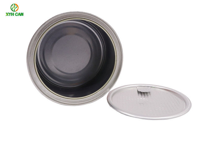 Round Tin Cans for food packing CMYK 4C Printing Food Tin Boxes 0.19mm Tinplate