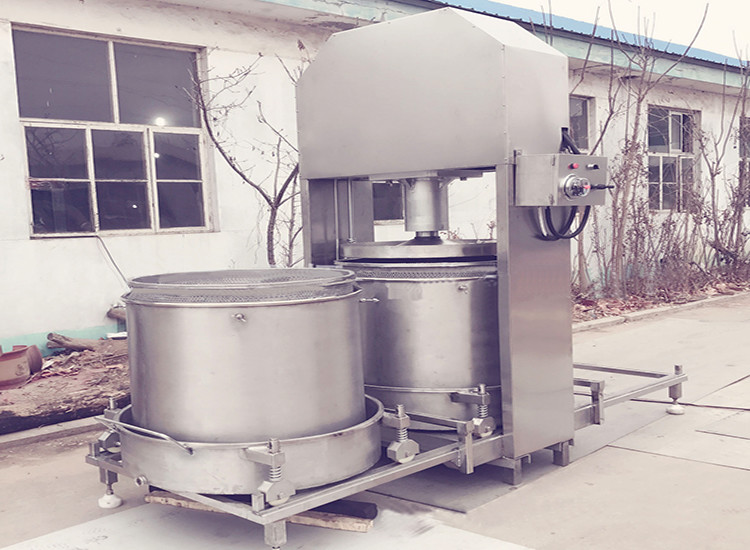 industrial big scale fruits juice making machine with hydraulic pressure/beverage making machine