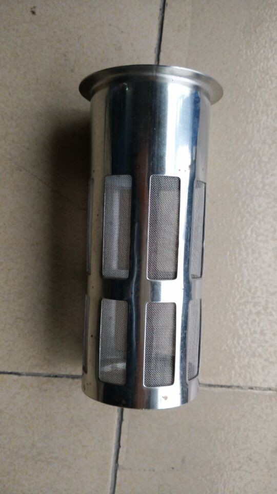 Steel Materials Excavator Spare Parts , Diesel Fuel Tank Strainer Corrosion Resistant