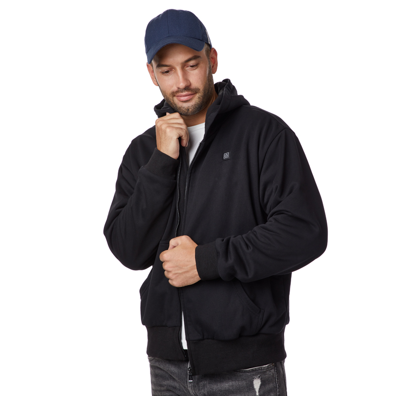 Man Snow Electronic Heating Hooded Children Battery Powered Electric Jacket