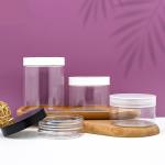 Custom Logo Plastic Containers Jars with Aluminum Foil Sealing