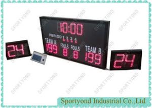 China Wireless Control High School Basketball Scores , Digital Led Electronic Scoreboard wholesale