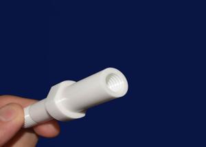China High Precision Insulation Alumina Ceramic Pipe Internal Thread Tubes wholesale