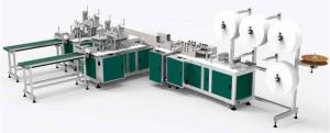 China 100 Pcs / Min Mask Making Equipment , Durable 11.5KW Non Woven Mask Machine wholesale