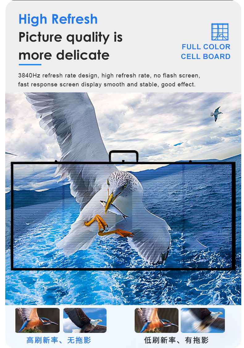 P33.33 - P16.67 Transparent LED Curtain Screen 6000nit Outdoor Advertising LED Display
