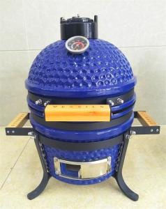 China Charcoal Blue Kitchenware 12.5 Inch SGS Small Ceramic BBQ wholesale