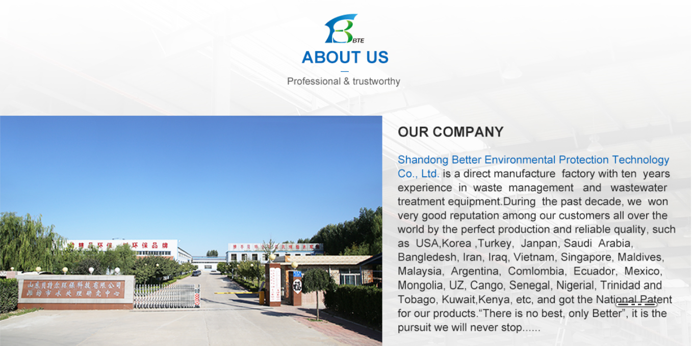 330*180*220cm Underground Type MBR Sewage Treatment Systems for Water Treatment Plant