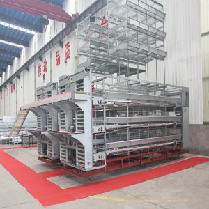 China Prefabricated Wire Chicken Battery Cage 3-8tiers Poultry Farm House wholesale