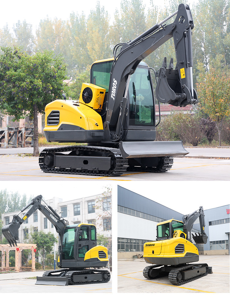 Multipurpose Mini Excavator 4 Ton Garden Farm Mini Digger supplier For Narrow Place