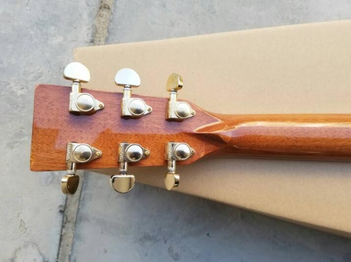 Wholesales Classical Acoustic Guitar Martin 41" Solid Spruce Top Rosewood back&side 301 EQ all Real Abalone Binding