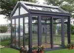 Winter Garden Sunlight Room Small Steel Venlo Glass Greenhouse Laid Back
