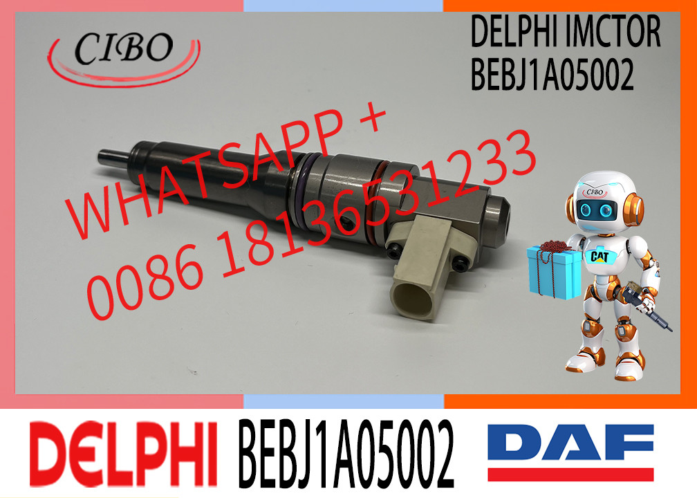 New Quality Diesel Fuel Smart Injector BEBJ1A05002 BE BJ1A00202 01905001 1905001 1846419 FOR DAF CF95/XF 105 MX High Flow