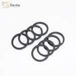 Heavy Duty Metal Key Rings , Flat Round Split Key Chains Rings