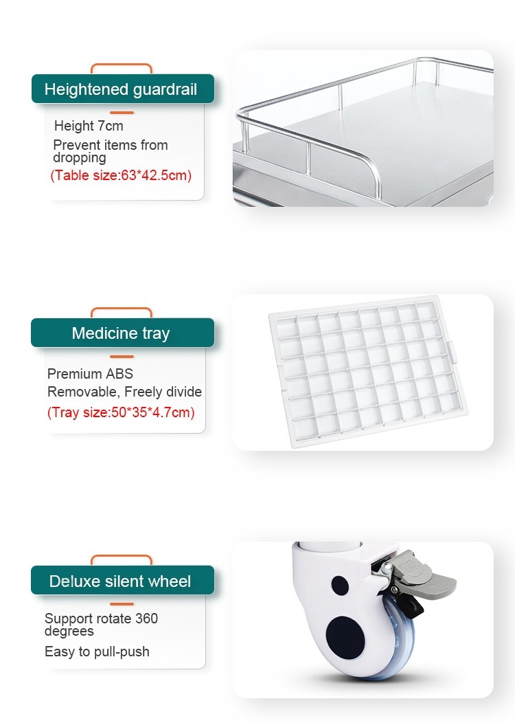 Hospital Medical Medicine Trolley