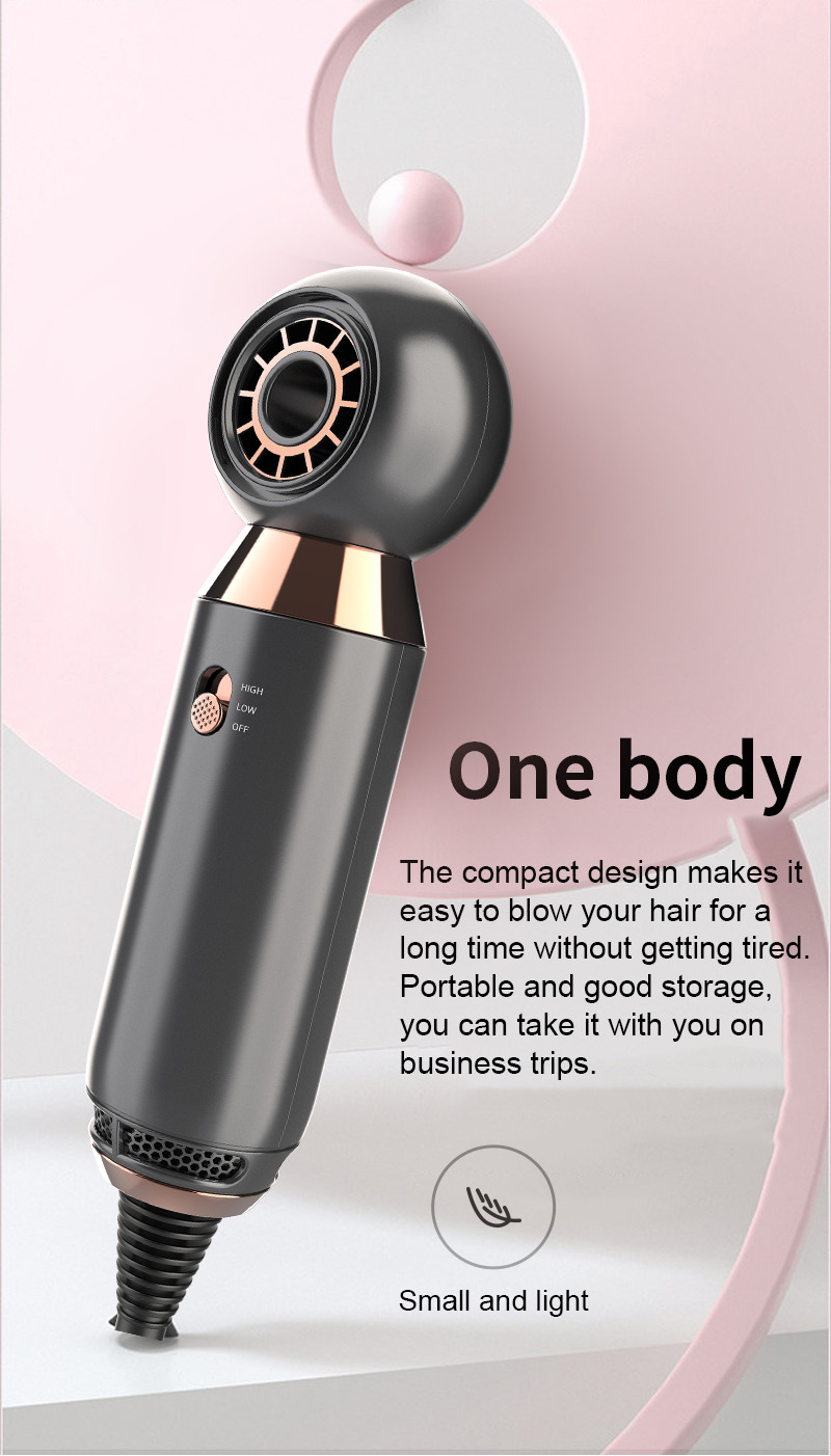 Mini 220v 240V Portable Compliant Hair Blow Dryer For Travel