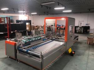 China Shipping Carton Box Gluing Machine 6600mm*2100mm*1600mm CE Approved wholesale