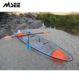 China Woman Top Jet Engine Transparent Canoe Kayak Fishing Pedal Drive Racing wholesale