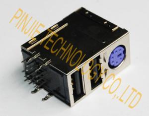 China DOUBLE USB +ESATA SOCKET wholesale