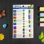 Handwritten Coated Paper Sticker Classification Personalised Name Stickers