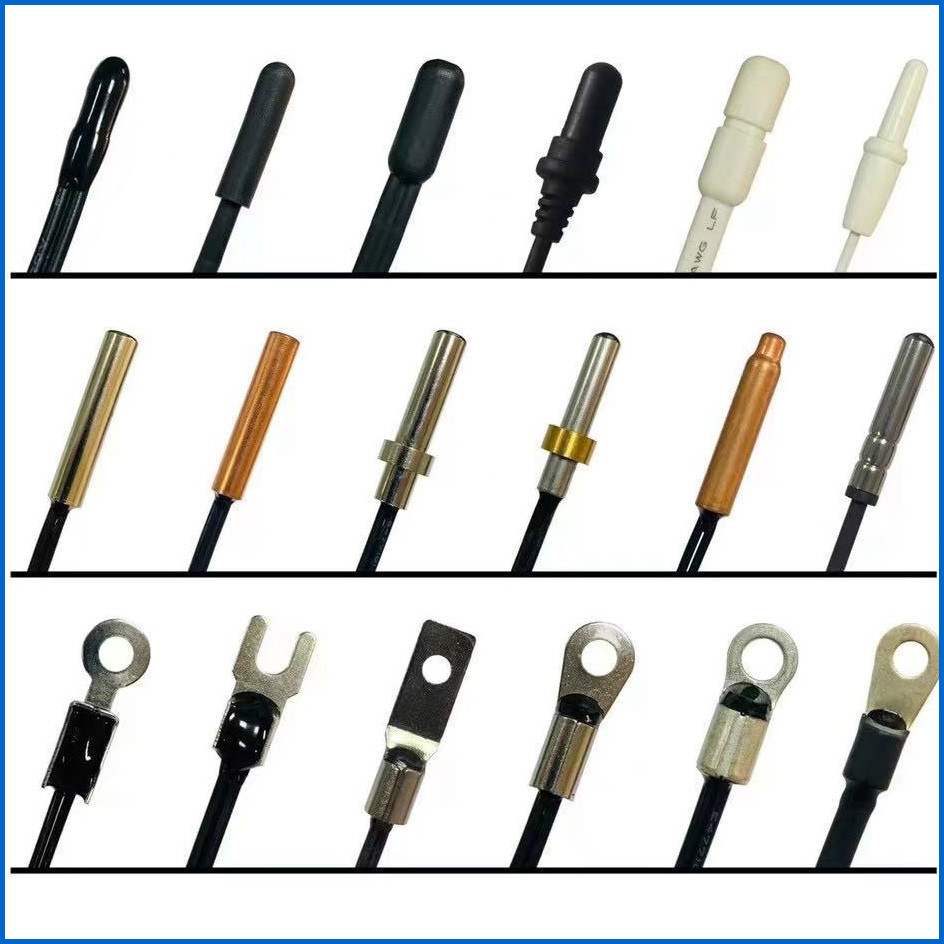 Ring Lug NTC Temperature Sensor 10KOhm 3984 For Battery Management System