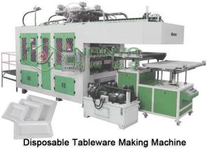 China Automatic Virgin Pulp Molding Equipment Tableware Thermoforming Machine wholesale