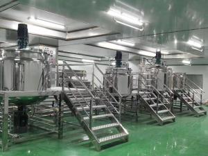 China Dishsoap Detergent Filling Machine 50Hz Lotion Homogenizer Mixer wholesale