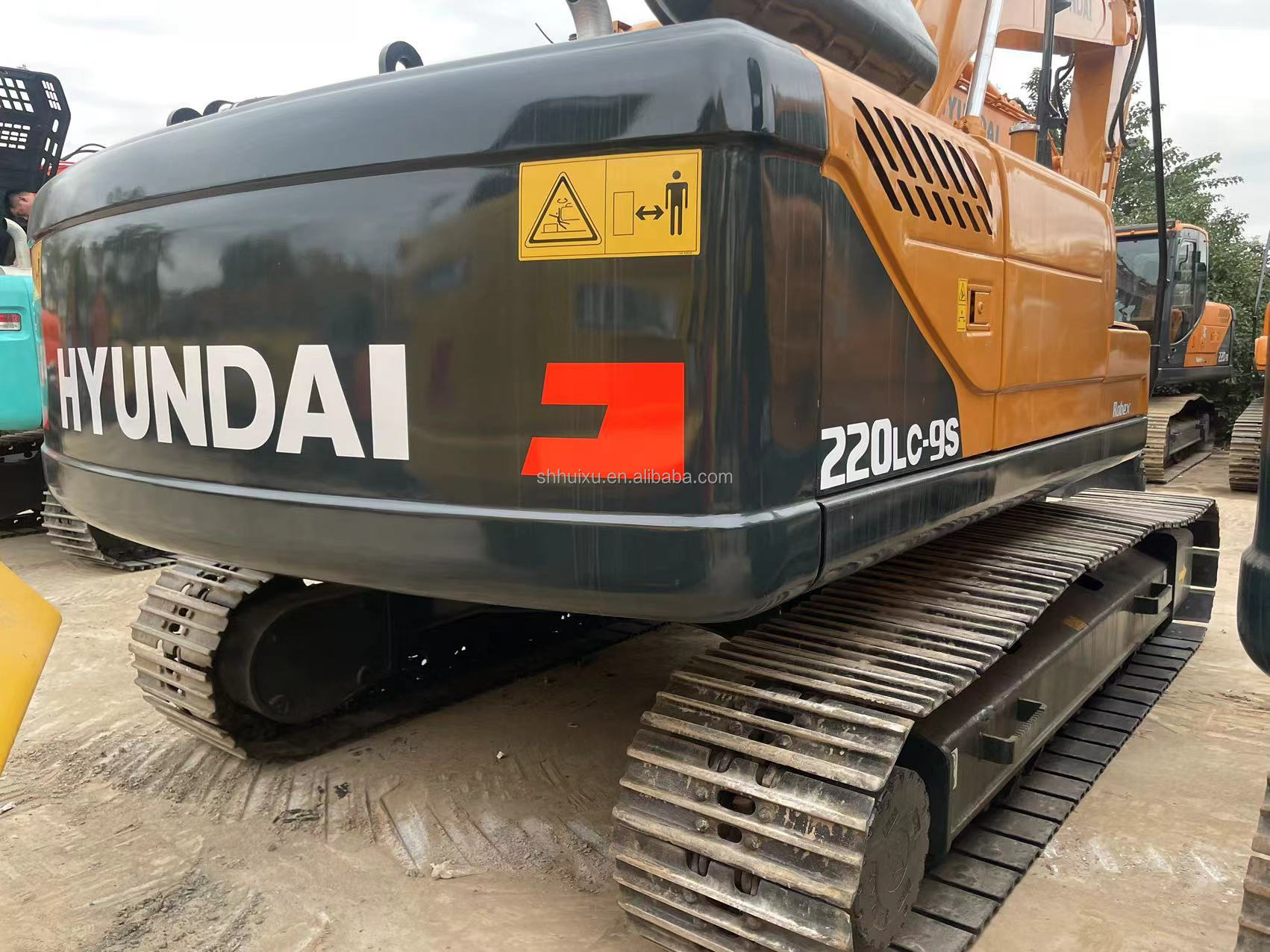 HYUNDAI 220LC-9 Used Hydraulic Excavator Heavy Pavement Construction Machinery