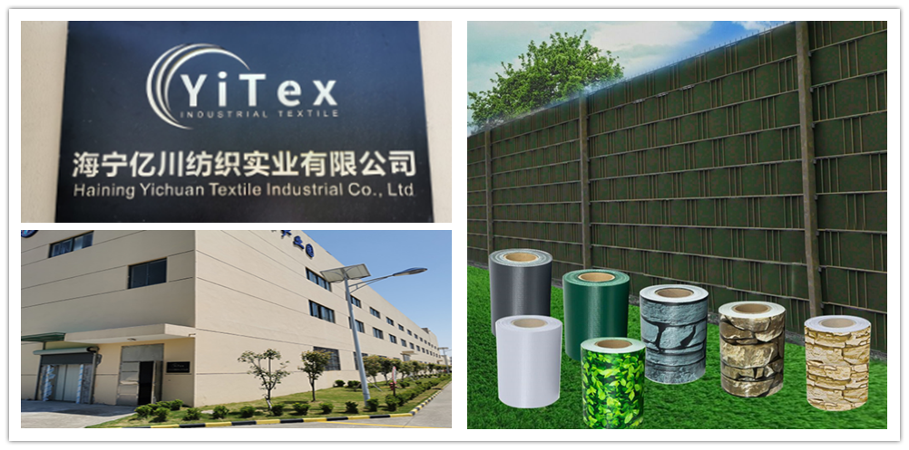RAL7016 13mm Hard PVC Strip Screen Garden Fence Vinyl Privacy Fence Tape