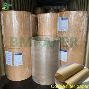 China 50gsm 54gsm Foodgrade White Brown Coffee Filter Paper 380mm 400mm wholesale
