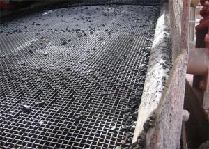 China Oem Customize Crimped Wire Mesh High Tensile 50# Steel Woven Vibrating Screen wholesale