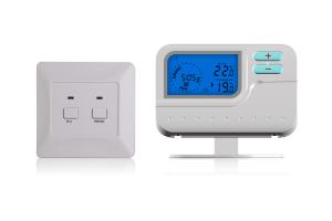 China Bathroom Underfloor Heating Thermostat , Digital Cooling Thermostat wholesale