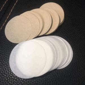 China White Brown Round Coffee Filters Coffee Filtration wholesale