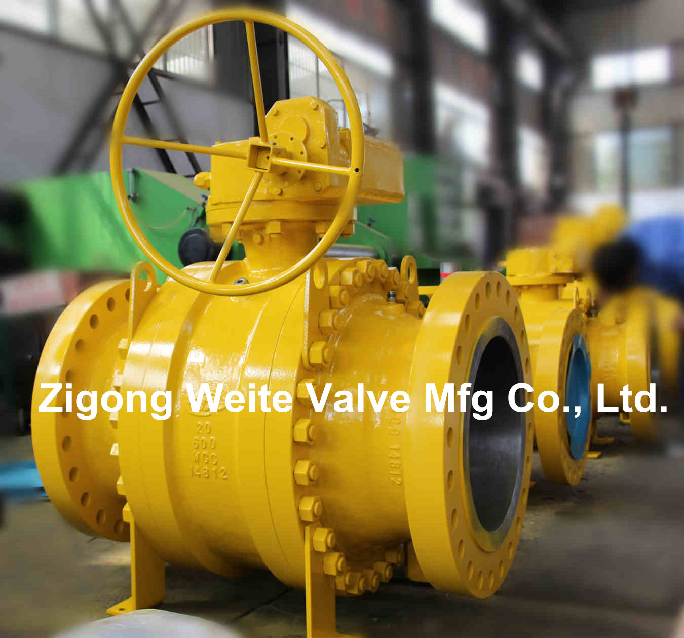 20" 600LB Gearbox Ball Valve