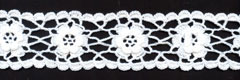 mixed color 20yards/lot(1.0cm wide) Cotton Crochet Lace Ribbon Wedding Sewing Bridal Bow L