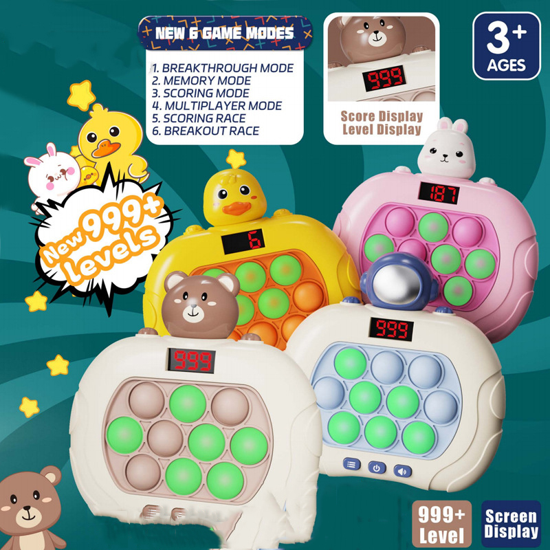 Decompressing Puzzle Game Speed Pusher Squirrel Hunting Festival Gift for Preschoolers