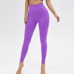 Hip Lifting Seamless Workout Leggings Naked Feeling High Waist Gym Pants For