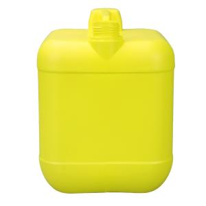 China Yellow 39mm 10L HDPE Container Plastic Bottle With Handle 302mm wholesale
