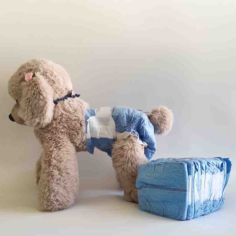 Male Puppy Training Absorbent Diaper Pads with SAP and Advantage of Humidity Indicator