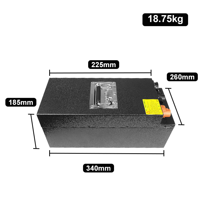 Portable Carried DC 24V 120A LED Screen External Battery For Outdoors Compact and Long-lasting