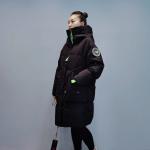 FODARLLOY F22565 Ladies Warm Hooded Cotton-padded Clothes Women Slim Long Winter